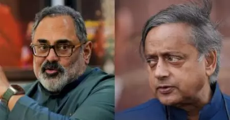 രാജീവ് ചന്ദ്രശേഖര്‍ പണം നല്‍കി വോട്ട് തേടിയെന്ന ആരോപണം; ശശി തരൂരിനെതിരെ കേസ്