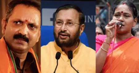 ദേശീയ നേതാക്കള്‍ നടത്തുന്ന ഇടപെടലുകള്‍ സ്വന്തം പബ്ലിസിറ്റിക്കായി സംസ്ഥാന നേതാക്കള്‍ ഉപയോഗിക്കുന്നത് ശരിയല്ല: ജാവദേക്കര്‍