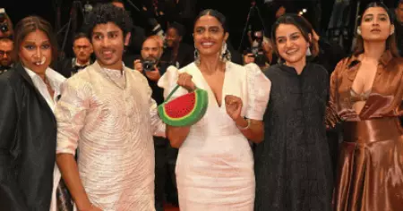 വത്തക്ക ബാഗുമായി കനി കുസൃതി; കാന്‍ ഫെസ്റ്റിവലില്‍ ഫലസ്തീന് ഐക്യദാര്‍ഢ്യം, തിളങ്ങി മലയാളി താരങ്ങള്‍