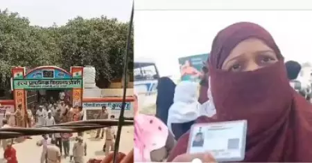 ഉത്തർപ്രദേശിൽ മുസ്‌ലിം വോട്ടര്‍മാരെ വോട്ട് ചെയ്യിക്കാതെ തല്ലിയോടിച്ച് പൊലീസ്