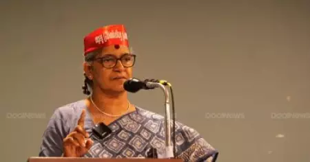ടി.എം.സി 40ഉം ബി.ജെ.ഡി 33ഉം ശതമാനം സീറ്റുകള്‍ സ്ത്രീകള്‍ക്ക് നല്‍കി; ഇടതുപക്ഷം ചെയ്യേണ്ടത് ബൂര്‍ഷ്വ പാര്‍ട്ടികള്‍ ചെയ്തു: ആനി രാജ