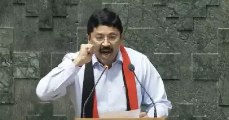 'വേണ്ടാം നീറ്റ്, ബാന്‍ നീറ്റ്'; സത്യപ്രതിജ്ഞക്കിടെ മുദ്രാവാക്യവുമായി ഡി.എം.കെ എം.പി ദയാനിധി മാരന്‍