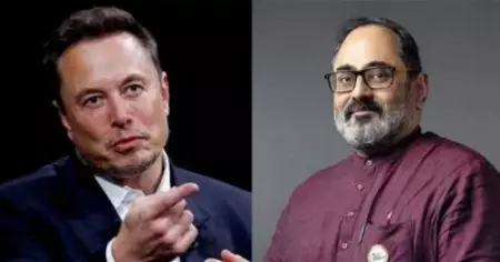 ഇ.വി.എം പേപ്പര്‍ ബാലറ്റുകളേക്കാള്‍ സുരക്ഷിതം; എന്തും ഹാക്ക് ചെയ്യപ്പെടാമെന്ന് രാജീവ് ചന്ദ്രശേഖറിന് എലോൺ മസ്കിന്റെ മറുപടി