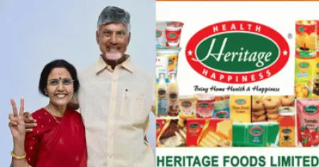 ചന്ദ്രബാബു നായിഡുവിന്റെ പങ്കാളിയുടെ കമ്പനിയ്ക്ക് അഞ്ച് ദിവസത്തിനിടെ സ്റ്റോക്ക് മാര്‍ക്കറ്റില്‍ നിന്നും 577 കോടി ലാഭം