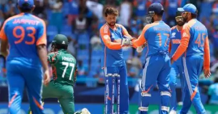 ഒറ്റ ജയം കൊണ്ടെത്തിച്ചത് ശ്രീലങ്കയുടെ ആരുംതൊടാത്ത റെക്കോഡിനൊപ്പം; ടി-20 ലോകകപ്പിൽ ചരിത്രനേട്ടവുമായി ഇന്ത്യ
