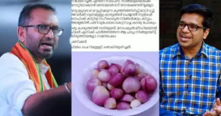 കള്ളപ്പണിക്കര്‍, ആക്രി നിരീക്ഷകനെന്ന് കെ. സുരേന്ദ്രന്‍; ഗണപതിവട്ടം ജി, ചെറിയുള്ളി തൊലിയുരിച്ചതെന്ന് ശ്രീജിത് പണിക്കര്‍; തര്‍ക്കം