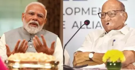 മഹാരാഷ്ട്രയില്‍ മോദി റാലി നടത്തിയ സ്ഥലങ്ങളിലെല്ലാം ജയിച്ചത് ഇന്ത്യാ മുന്നണി; പ്രധാനമന്ത്രിക്ക് നന്ദി പറഞ്ഞ് ശരദ് പവാര്‍