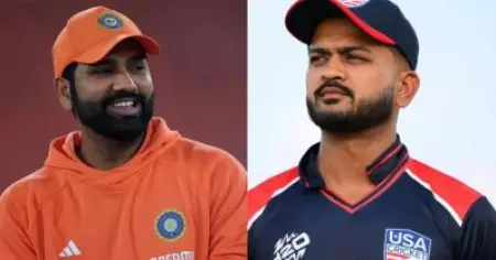 രോഹിത് ശര്‍മക്കൊപ്പം ടോസിങ്ങില്‍, ഇത് സ്വപ്‌നം യാഥാര്‍ത്ഥ്യമായ നിമിഷം; ഇന്ത്യക്കെതിരായ മത്സരത്തിന് മുമ്പ് അമേരിക്കന്‍ ക്യാപ്റ്റന്‍