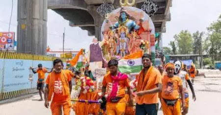 ബീഹാറിൽ റോഡരികിലെ വെള്ളക്കെട്ടിൽ വീണ് അഞ്ച് കൻവാരി തീർത്ഥാടകർ മരിച്ചു