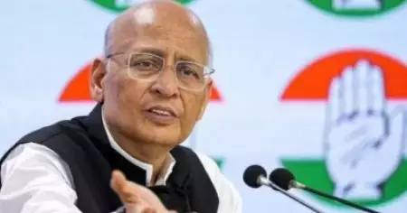 രാജ്യസഭാ ഉപതെരഞ്ഞെടുപ്പ്; കോണ്‍ഗ്രസ് സ്ഥാനാര്‍ത്ഥിയായി അഭിഷേക് സിങ്‌വി നാമനിര്‍ദ്ദേശപത്രിക സമര്‍പ്പിച്ചു