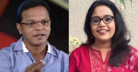 'നീ നല്ലവളാണോ, 'അമ്മ'യെ പറഞ്ഞാല്‍ പച്ചത്തെറി പറയും'; അപര്‍ണ കുറുപ്പിനെ അധിക്ഷേപിച്ച് ധര്‍മജന്‍