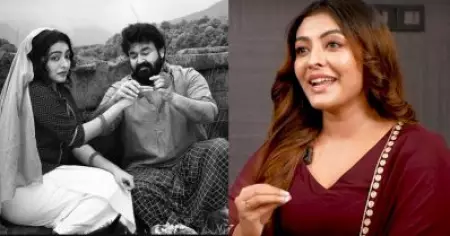 ഓളവും തീരവും; ലാലേട്ടന്റെ അഭിനയം സ്വിച്ചിട്ടത് പോലെ; എന്തോ ഒരു മാജിക് അദ്ദേഹത്തിലുണ്ട്: ദുര്‍ഗ കൃഷ്ണ