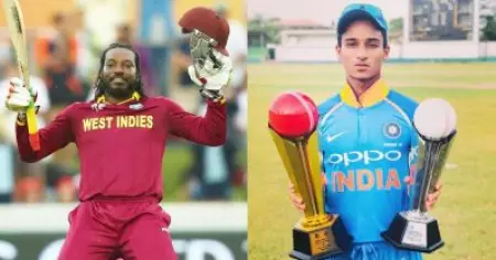 ഗെയ്ല്‍ സ്‌റ്റോം ഇനി രണ്ടാമത്, ഇതിഹാസത്തിന്റെ സിംഹാസനം സ്വന്തമാക്കി ഇന്ത്യയുടെ 24കാരന്‍; അടിച്ചുപറത്തിയത് 19 സിക്‌സറുകള്‍
