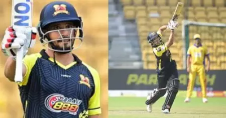 ഗുജറാത്ത് ടൈറ്റൻസ് ബെഞ്ചിലിരുത്തിയവന്റെ അഴിഞ്ഞാട്ടം; അടിച്ചുകയറിയത് മലയാളി ഒന്നാമനായ ലിസ്റ്റിലേക്ക്