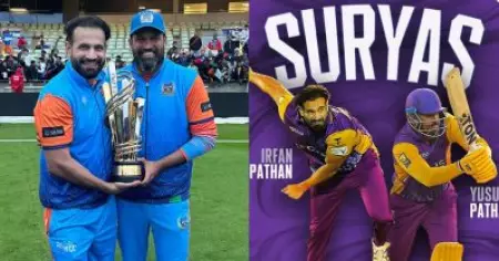 പാകിസ്ഥാനെ തകര്‍ത്ത് ഇന്ത്യയെ കിരീടമണിയിച്ച ചേട്ടനും അനിയനും ഒരു ടീമില്‍; സൂര്യന്‍മാരായി കത്തിജ്വലിക്കാന്‍ പത്താന്‍മാര്‍