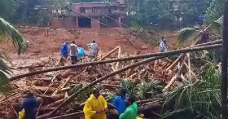 കോഴിക്കോട് വിലങ്ങാട് മണ്ണിടിച്ചില്‍; ആളപായമില്ല