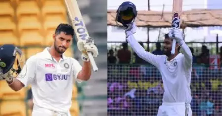 'ഇന്ത്യ ഏയ്ക്ക് ഇരട്ട സെഞ്ച്വറി'; സഞ്ജുവും അയ്യരുമൊക്കെ ഇനി നന്നായി വിയര്‍ക്കേണ്ടി വരും!