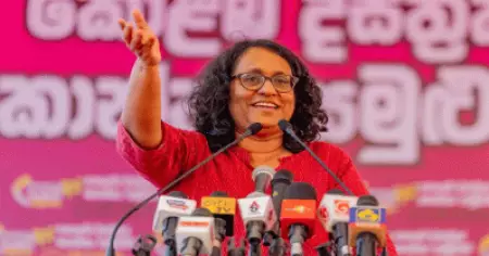 ശ്രീലങ്കയുടെ പതിനാറാമത് പ്രധാനമന്ത്രിയായി ഡോ. ഹരിണി അമരസൂര്യ ചുമതലയേറ്റു