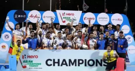 ഏഷ്യന്‍ ചാമ്പ്യന്‍സ് ട്രോഫിയില്‍ അഞ്ചാം കിരീടം സ്വന്തമാക്കി ഇന്ത്യ