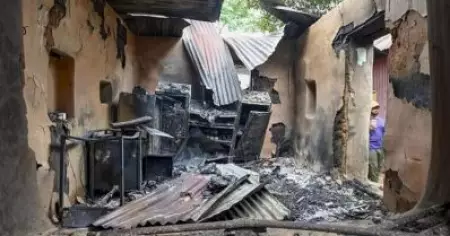 കാളി ദേവിയുടെ വിഗ്രഹം നശിപ്പിച്ചെന്ന് ആരോപിച്ച് വീടുകൾ കത്തിച്ച സംഭവം; കേസ് എടുക്കണമെന്ന് ത്രിപുര ജംഇയ്യത്ത് പ്രസിഡൻ്റ്