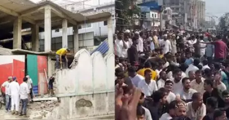 ധാരാവിയിലെ മസ്ജിദിനെതിരായ പൊളിക്കൽ നടപടി ആരംഭിച്ചു