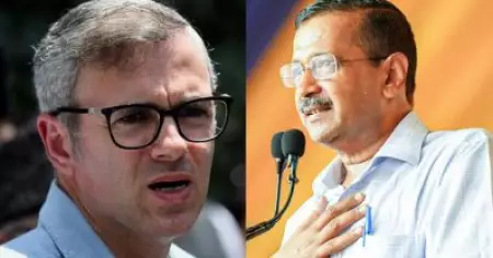 'ഭരണത്തിലെന്തെങ്കിലും പ്രശ്‌നങ്ങള്‍ നേരിട്ടാല്‍ എന്റെ സഹായം തേടാം': ഒമര്‍ അബ്ദുല്ലയോട് കെജ്‌രിവാൾ