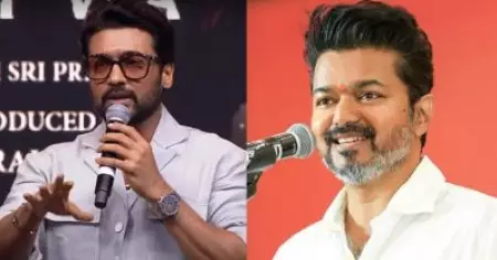 നൻപന്റെ പുതിയ യാത്രയ്ക്ക് ആശംസകൾ; വിജയ്‌യുടെ രാഷ്ട്രീയ പ്രവേശനത്തെ കുറിച്ച് സൂര്യ