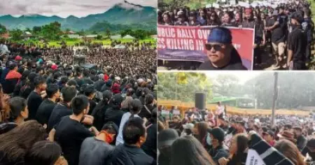 സി.ആര്‍.പി.എഫുമായുള്ള ഏറ്റുമുട്ടലില്‍ 10 ആദിവാസികള്‍ കൊല്ലപ്പെട്ട സംഭവം; മണിപ്പൂരില്‍ പ്രക്ഷോഭം ശക്തമാകുന്നു