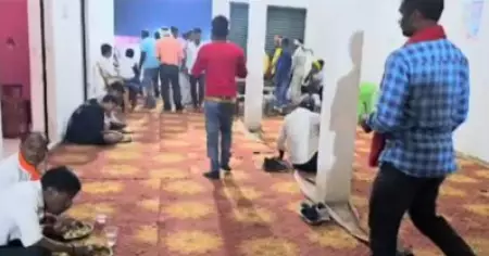 ഞങ്ങള്‍ ഗ്രേവി കഴിക്കാറില്ല; പീസ് ആണിഷ്ടം; ബി.ജെ.പി എം.പിയുടെ വിരുന്നില്‍ മട്ടന്‍പീസ് കിട്ടാത്തതിനെച്ചൊല്ലി കൂട്ടത്തല്ല്