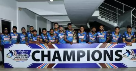 ന്യൂസിലാന്‍ഡിനെതിരെ ഏകദിന പരമ്പര സ്വന്തമാക്കി ശ്രീലങ്ക; മഴ ചതിച്ച അവസാന മത്സരത്തില്‍ അഭിമാന വിജയവും നഷ്ടമായി