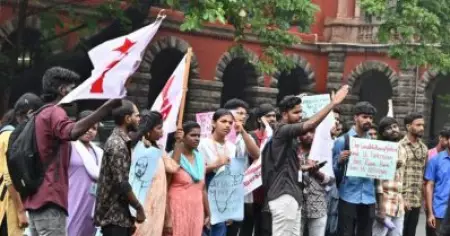 അമിത് ഷായുടെ അംബേദ്ക്കര്‍ പരാമര്‍ശം; ചെന്നൈയില്‍ വിദ്യാര്‍ത്ഥി പ്രതിഷേധം