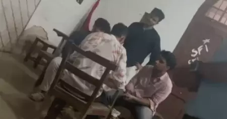 യൂണിവേഴ്‌സിറ്റി കോളേജില്‍ ഭിന്നശേഷി വിദ്യാര്‍ത്ഥിയ്ക്ക് എസ്.എഫ്.ഐ നേതാക്കളുടെ മര്‍ദനം; പരാതി