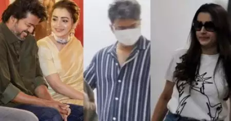 ഒന്നിച്ച് യാത്ര ചെയ്തു; വിജയ്ക്കും തൃഷയ്ക്കുമെതിരെ കടുത്ത സൈബര്‍ അധിക്ഷേപം