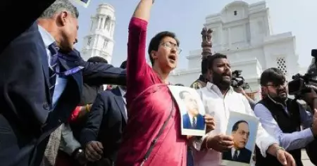 മുദ്രാവാക്യം വിളിച്ചു; അതിഷി ഉൾപ്പെടെ 12 ആം ആദ്മി എം.എൽ.എമാരെ ഒരു ദിവസത്തേക്ക് സഭയിൽ നിന്ന് പുറത്താക്കി ദൽഹി സ്പീക്കർ