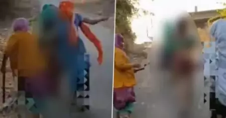 ഗുജറാത്തിൽ ആദിവാസി യുവതിയെ വിവസ്ത്രയാക്കി മോട്ടോർ സൈക്കിളിൽ വലിച്ചിഴച്ചു; 12 പേർ അറസ്റ്റിൽ
