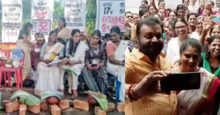 ആശാ വർക്കർമാർക്ക് പൊങ്കാല കിറ്റുമായി സുരേഷ് ഗോപി; കേന്ദ്രം നൽകേണ്ട കുടിശ്ശിക തുക ഇപ്പോഴും ബാക്കി
