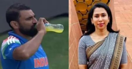 ഷമി ഒരു മത്സരത്തിന്റെ ഭാഗമാണ്. സ്വാഭാവികമായും അദ്ദേഹത്തിനു ദാഹിക്കും; പിന്തുണയുമായി കോണ്‍ഗ്രസ് വക്താവ് ഷമ മുഹമ്മദ്