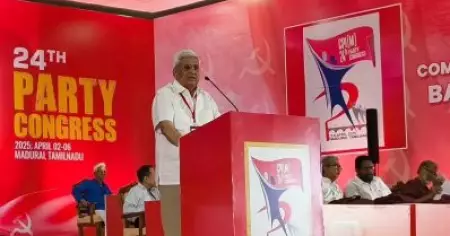 ബി.ജെ.പിക്കും ആർ.എസ്.എസിനുമെതിരായ പോരാട്ടത്തിൽ മതനിരപേക്ഷ, ജനാധിപത്യ ശക്തികളുമായി കൈകോർക്കും: പ്രകാശ് കാരാട്ട്
