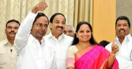 നിങ്ങള്‍ ബി.ജെ.പിക്കെതിരെ സംസാരിക്കണമായിരുന്നു, വഖഫ് ഭേദഗതിയില്‍ അടക്കം മൗനം പാലിച്ചു; കെ.സി.ആറിന് കവിതയുടെ കത്ത്