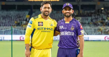 28 പന്തില്‍ സെഞ്ച്വറി നേടിയവനെ ഇറക്കി ചെന്നൈ; 23.75 കോടി വിലയുള്ളവനെ മാറ്റി, കൊല്‍ക്കത്തയ്ക്ക് നിര്‍ണായകം!