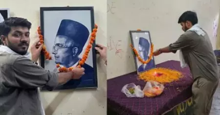 ജെ.എന്‍.യു വിദ്യാര്‍ത്ഥി യൂണിയന്‍ ഓഫീസില്‍ സവര്‍ക്കറിന്റെ ചിത്രം സ്ഥാപിച്ചു; സംഘര്‍ഷം