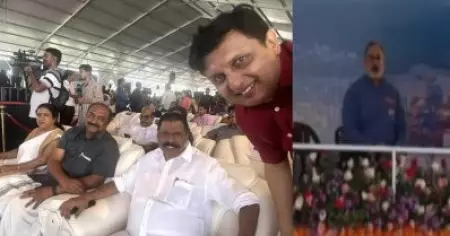 ഞങ്ങള്‍ സദസ്സിലുണ്ട് രാജീവ് ചന്ദ്രശേഖര്‍ വേദിയിലുമുണ്ടെന്ന് പരിഹസിച്ച് മുഹമ്മദ് റിയാസ്; നേരത്തെ സദസ്സിലെത്തി ഒറ്റയ്ക്ക് മുദ്രാവാക്യം വിളിച്ച് ബി.ജെ.പി അധ്യക്ഷന്‍