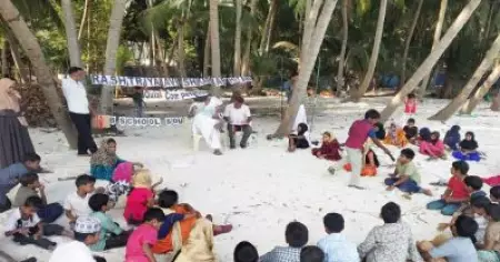 ലക്ഷദ്വീപില്‍ ത്രിഭാഷനയം അടിച്ചേല്‍പ്പിക്കാനൊരുങ്ങി കേന്ദ്രം; മഹലും അറബിയും ഇനി പഠിപ്പിക്കില്ല