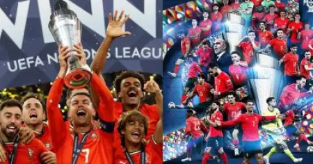 യുവേഫ നേഷന്‍സ് കിരീടം സ്വന്തമാക്കി പറങ്കിപ്പട; റോണോയും സംഘവും തിരുത്തിയത് ലീഗിന്റെ ചരിത്രം