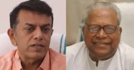 ഡോക്ടര്‍മാരോട്, സമാശ്വസിപ്പിച്ചവരോട്, അച്ഛനെ നെഞ്ചേറ്റിയ ജനസഹസ്രങ്ങളോട്, പാര്‍ട്ടിയോട്...നന്ദി: അരുണ്‍കുമാര്‍ വി.എ