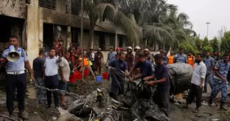 ധാക്ക വിമാനാപകടം; മെഡിക്കല്‍ സംഘത്തെ അയക്കാനൊരുങ്ങി ഇന്ത്യ