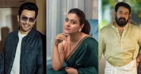 ഫാന്‍ ബോയ് ആയിപ്പോയില്ലേ, 'മലയാളം പഠിപ്പിക്കാമോ' എന്ന കജോളിന്റെ ചോദ്യത്തിന് മോഹന്‍ലാലിന്റെ ഡയലോഗ് പഠിപ്പിച്ച് പൃഥ്വിരാജ്