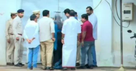 മലയാളി കന്യാസ്ത്രീകളെ ജയിലില്‍ എത്തി സന്ദര്‍ശിച്ച് ഇടത് നേതാക്കള്‍