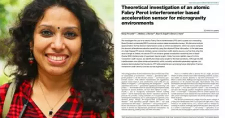എന്‍.പി.ജെ മൈക്രോ ഗ്രാവിറ്റി ജേര്‍ണലില്‍ മലയാളി ഗവേഷകയുടെ പ്രബന്ധം