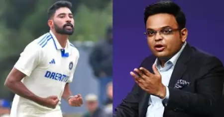 സിറാജിനെ ഒഴിവാക്കി; ഇംഗ്ലണ്ടിനെതിരെയുള്ള വിജയത്തില്‍ ഇന്ത്യന്‍ പേസറെ പ്രശംസിക്കാതെ ജയ് ഷാ